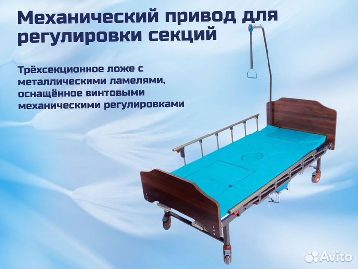 Кровать медицинская функциональная