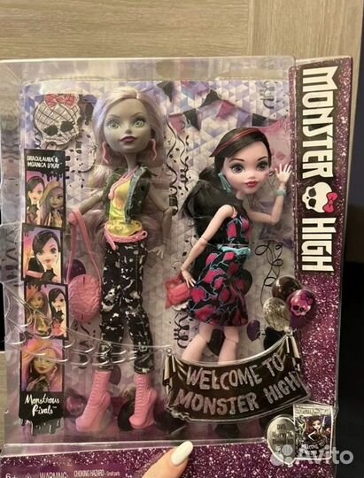 Куклы ever after high и monster high
