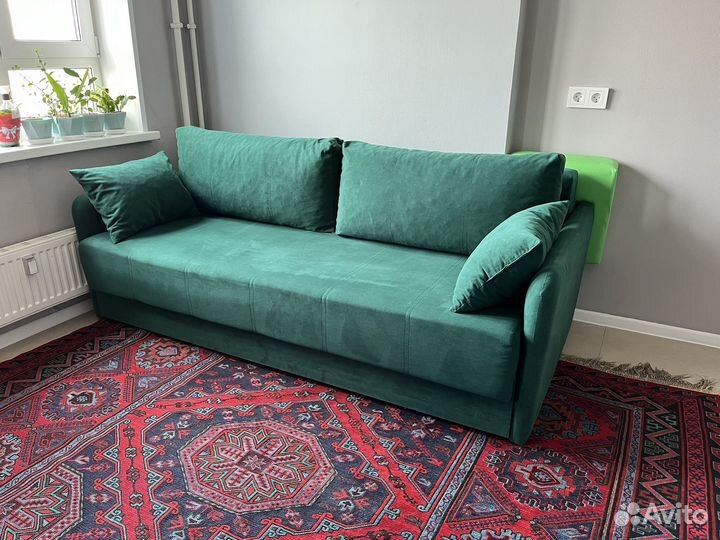 Диван прямой нпб велюр 207*105*85