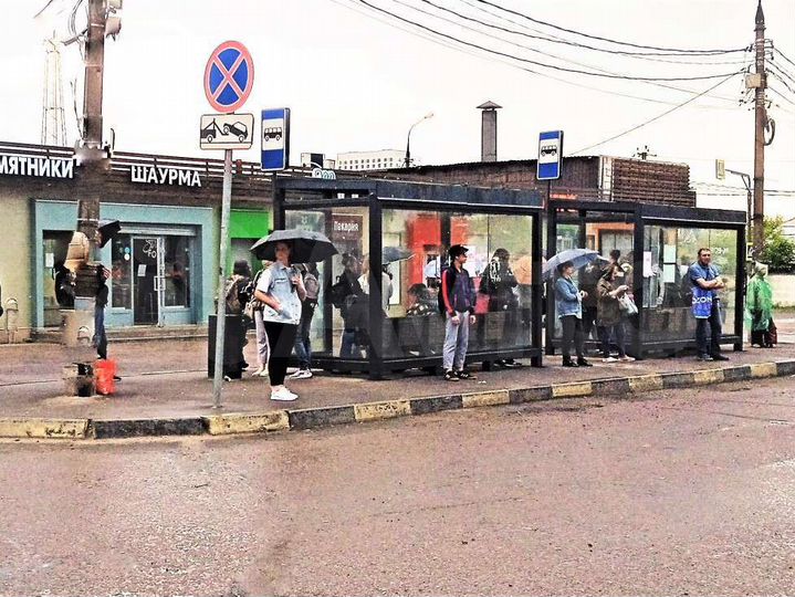 Торговая площадь от 6 до 130 м²