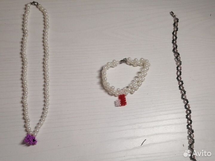 Ожерелье из бисера