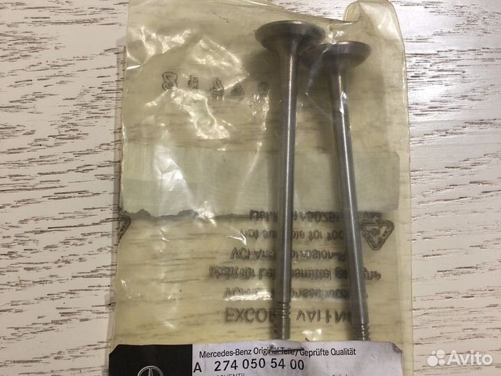 Клапан выпускной mercedes