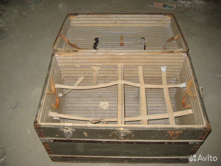 Дорожный сундук. Россия, конец XIX века