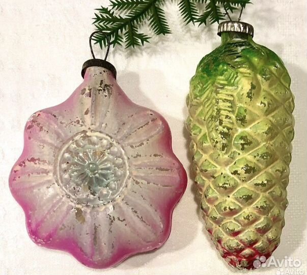 Елочные игрушки СССР