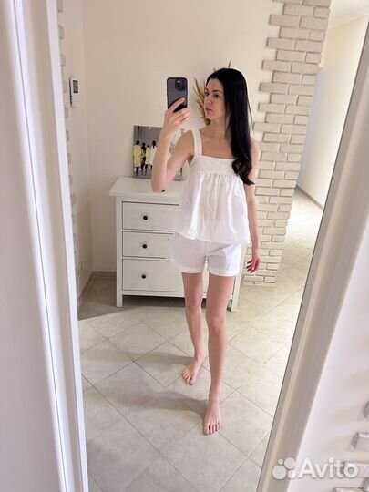 Домашний костюм новый хлопковый S