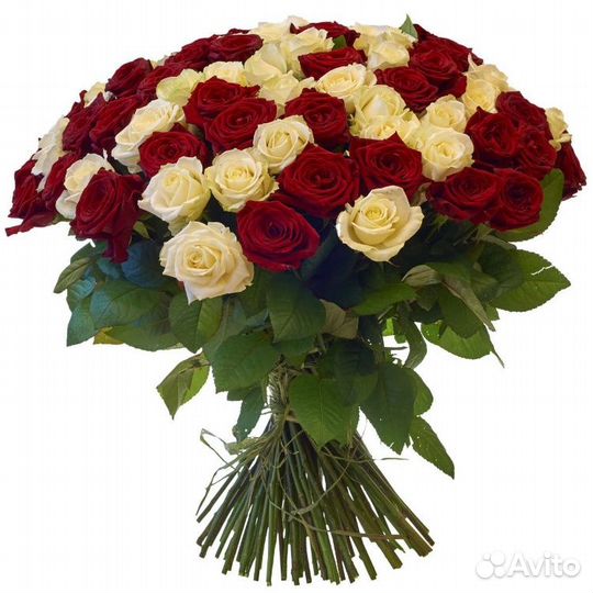 Букет цветы 101 роза