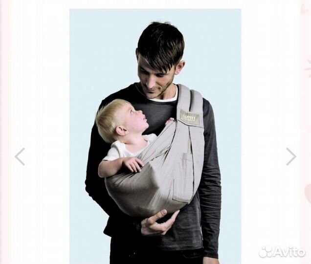 Слинг переноска для детей 0+