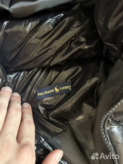 Пуховики Polo Ralph Lauren глянцевые