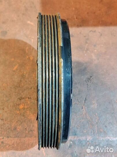Шкив коленвала 3.0 VW Туарег Каен Audi Q7
