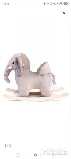 Детская качалка слоник