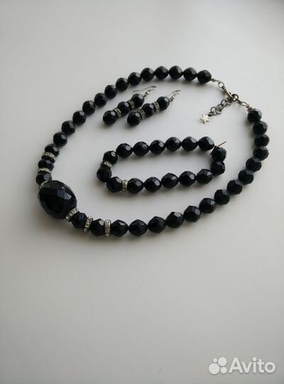 Бусы браслет серьги