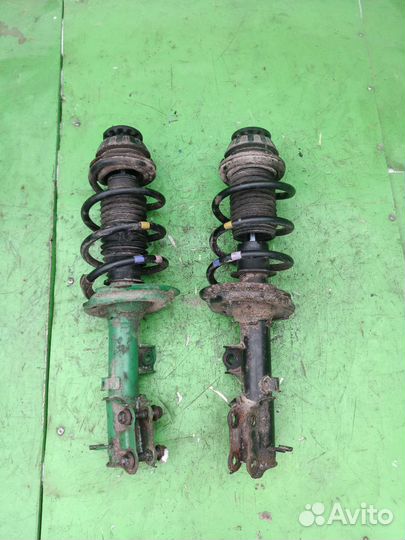 Передние стойки hyundai solaris