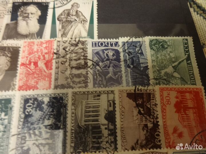 Марки СССР до 1941 3 блока