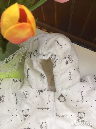 Конверт - спальник на молнии. 50-62 р