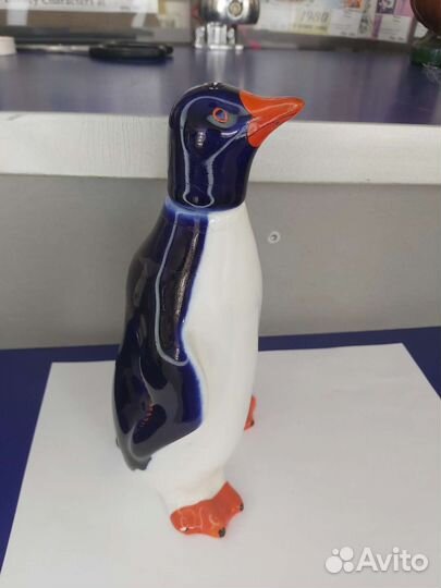 Графин Пингвин фарфор лфз СССР