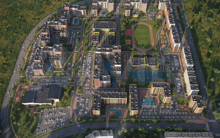 2-к. квартира, 35,9 м², 2/9 эт.