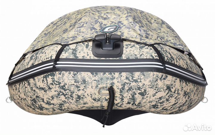 Надувная лодка gladiator C370AL camo