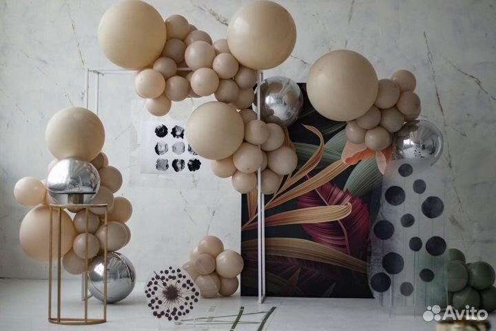 Оформление фотозоны, мероприятий, шары, декор