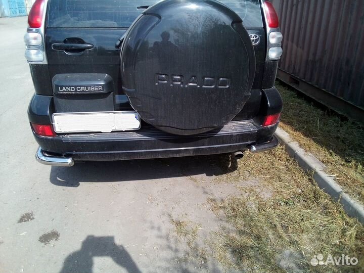 Продам дуги хром б/у перед/зад Прадо 120