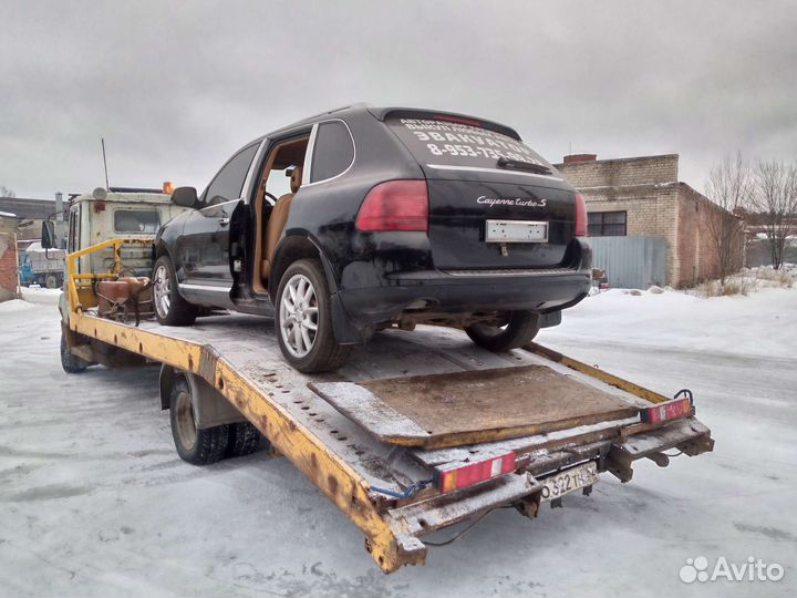 Порш Каен в разборе