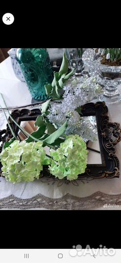 Цветы хол. Форфор