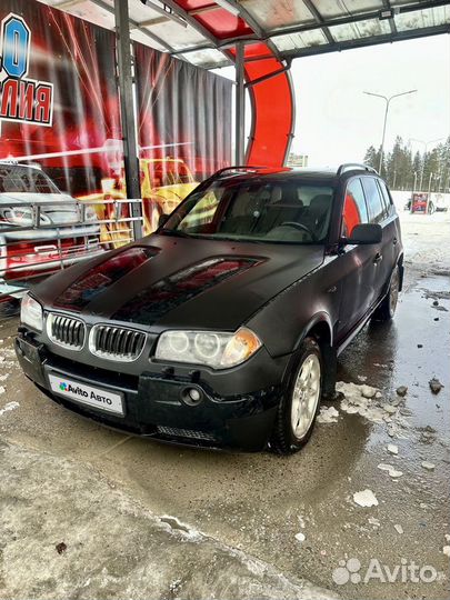 BMW X3 2.5 AT, 2004, 304 000 км