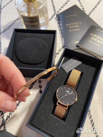 Часы и браслет Daniel Wellington
