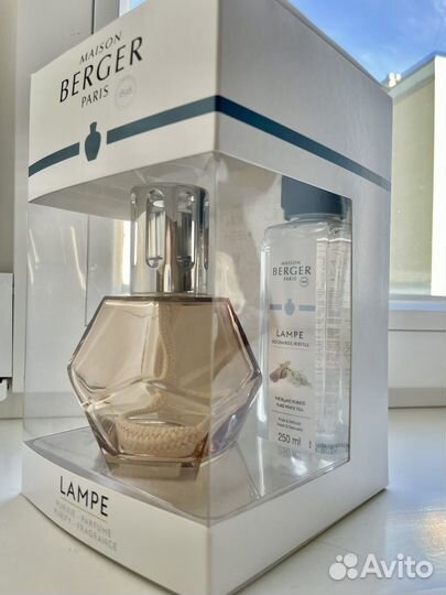 Набор лампа Берже и аромат Белый чай 250мл