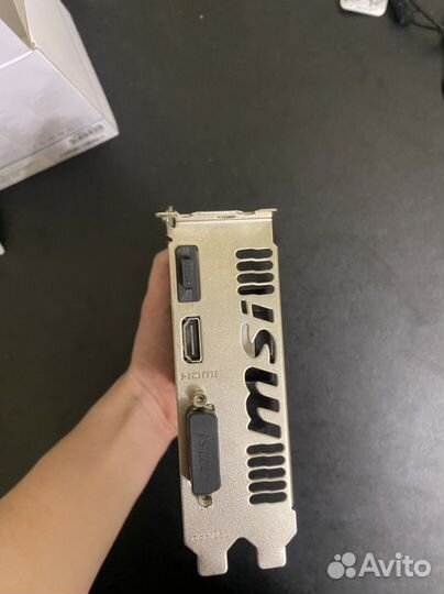 Видеокарта geforce gtx 1050 ti msi