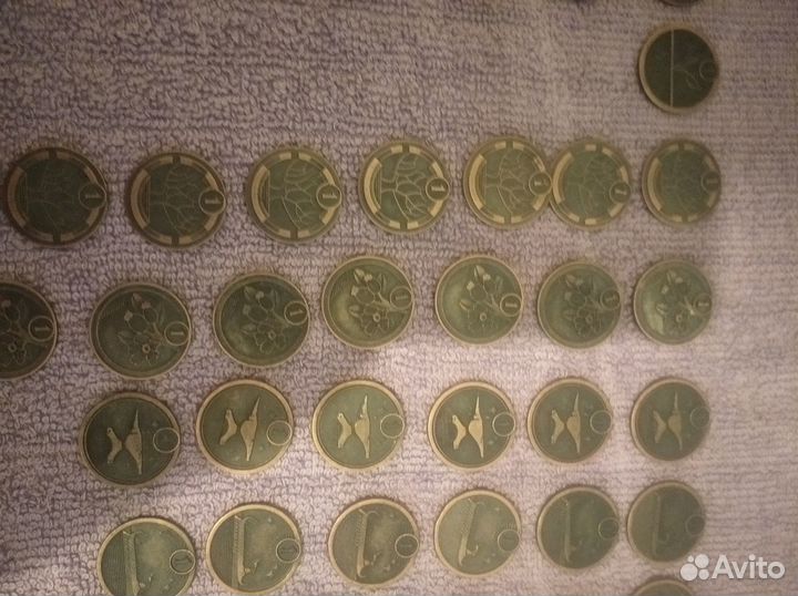Монетки из пятерочки по штучно