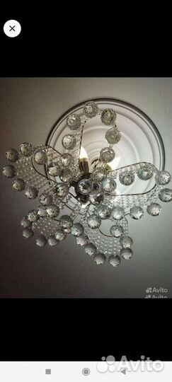 Люстры хрустальные производство Чехия бу