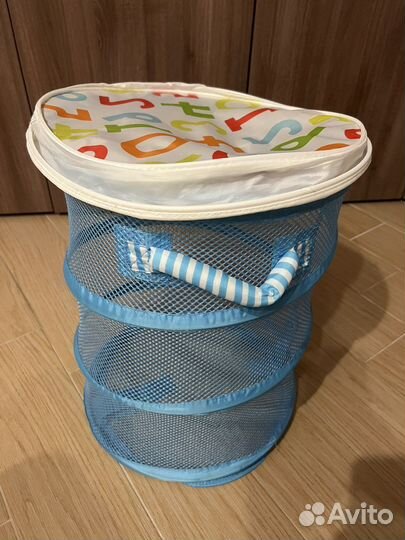 Корзина IKEA плетеная для игрушек