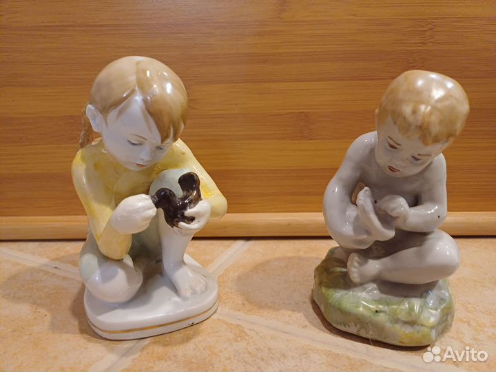Статуэтки фарфор дети лфз