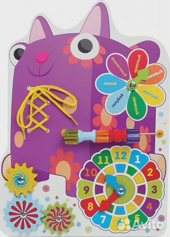 Бизиборд Деревяшки 