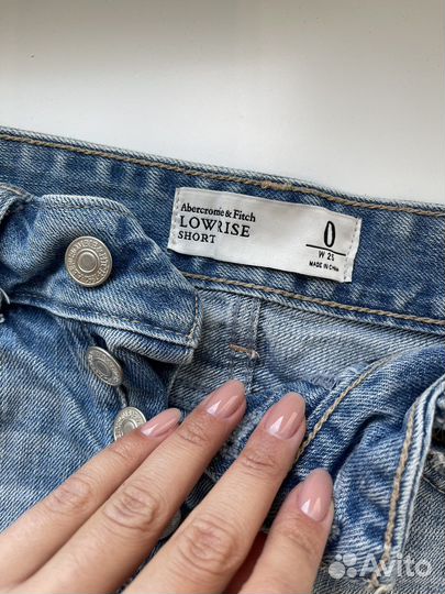 Шорты джинсовая Abercrombie & Fitch