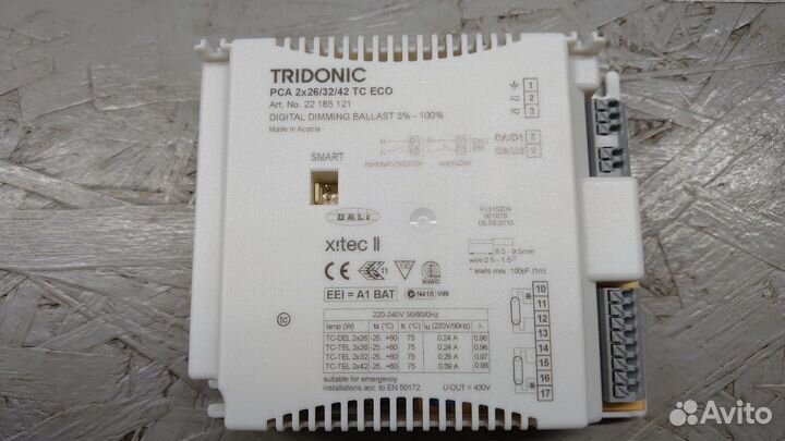 Диммируемый эпра Tridonic PCA 2x26/32/42 TC ECO