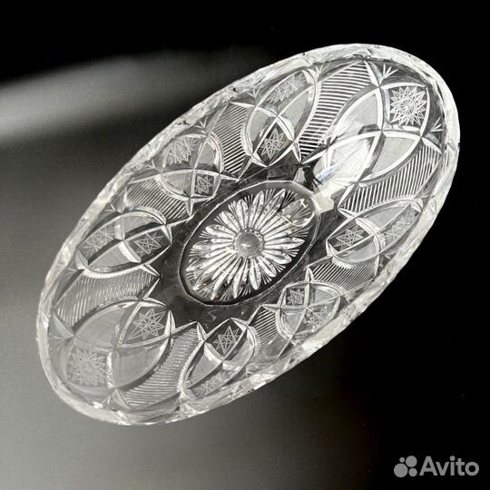 Ваза фруктовница, салатница Хрусталь СССР