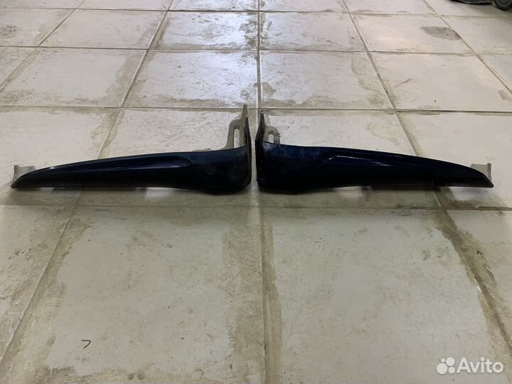 Накладки передние на пороги Subaru Legacy B13