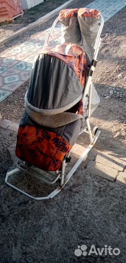 Санки коляска