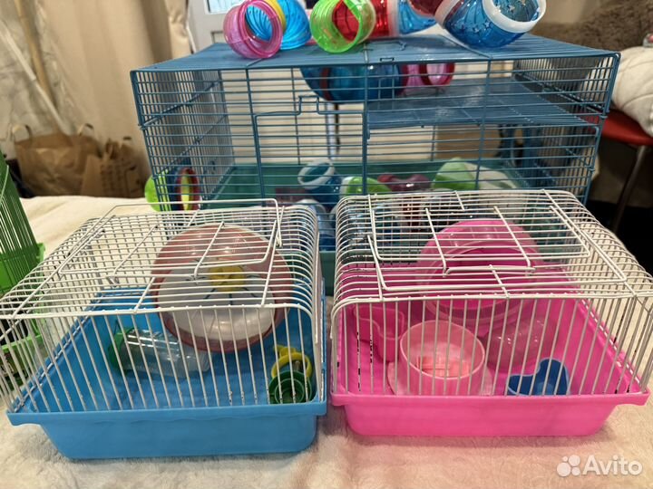 Клетка для хомяка для грызунов