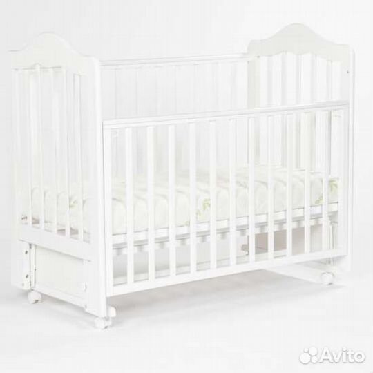 Кровать bebizaro fillmore с маятникомна колесах