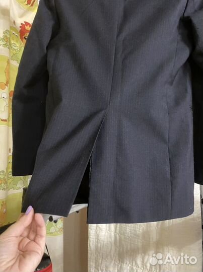Пиджак школьный для мальчика 152 рост