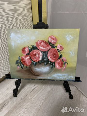 Картина «Розы», масло