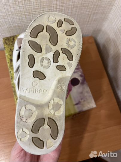 Туфли для девочки 29