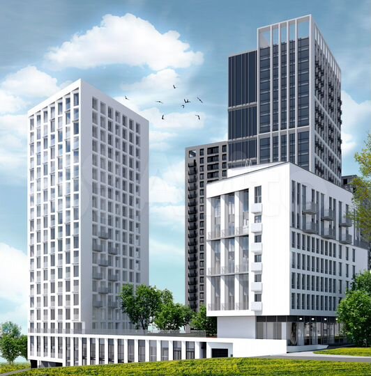3-к. квартира, 55,9 м², 11/20 эт.