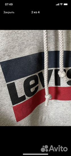 Худи levis