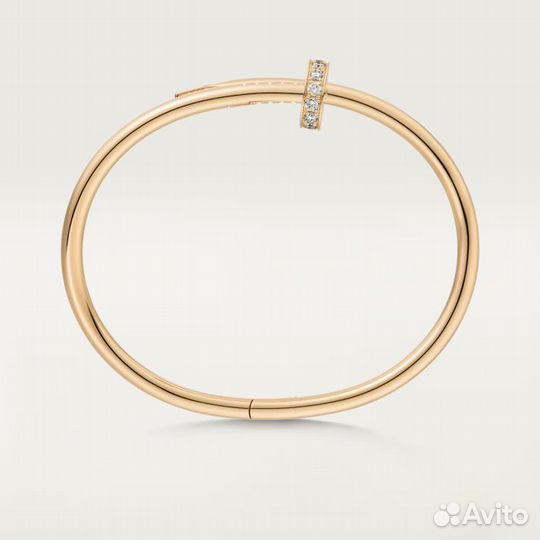 Юв. изделие Cartier Juste un Clou bracelet, classic model, diamonds B6048617 + подарок 1 год гаранти