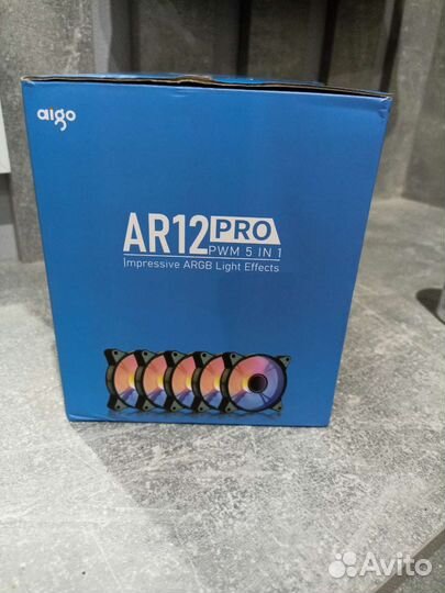 Кулеры вентиляторы 120 мм argb ar12 pro