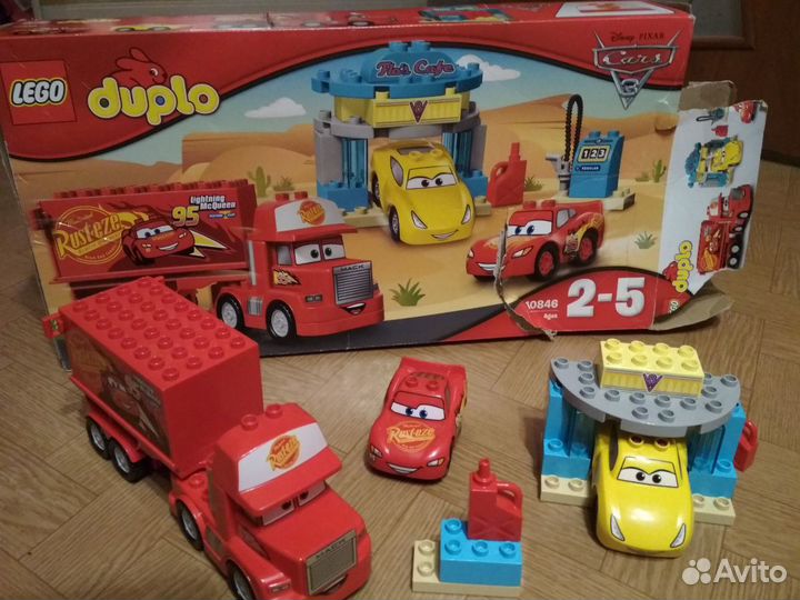 Lego duplo Тачки Маквин 2 набора