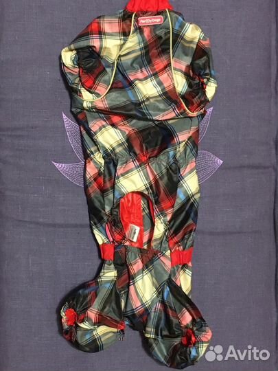 Дождевик для собаки for my dogs TM2 (такса) кобель